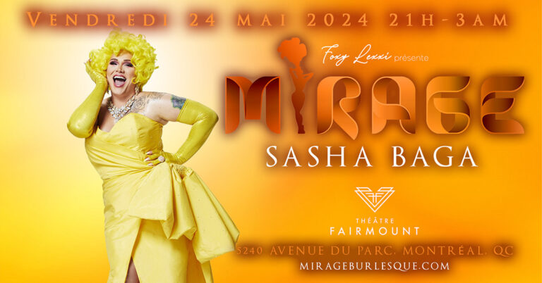 Mirage Burlesque SASHA BAGA